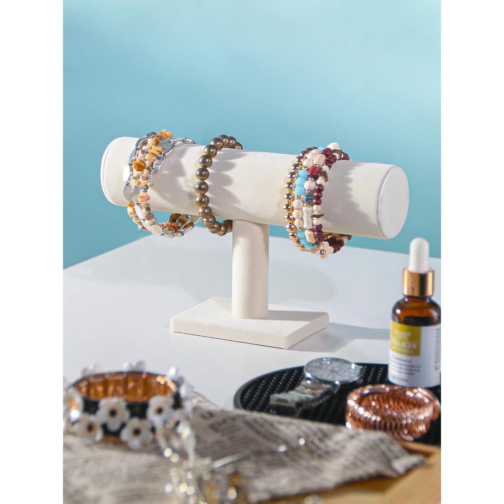T-Shaped Bracelet Stand for Jewelry Storage